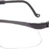 HOWARD LEIGHT GENESIS GLASSES - BLACK FRAME/CLEAR LENS