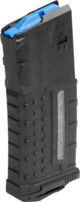 UTG MAGAZINE 308 25RD WINDOW - POLY MATTE BLACK LR/SR