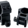 Utg Rings 1" High Profile - Matte Black Picatinny/Weaver