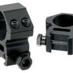 Utg Rings 1" Medium Profile - Matte Black Picatinny/Weaver