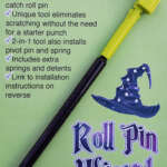 ROLL PIN WIZARD BOLT CATCH - ROLL PIN TOOL FOR AR-15