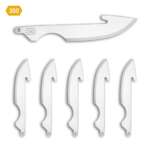 OUTDOOR EDGE 3" CAPING BLADE - REPLACEMENT BLADES 6-PACK