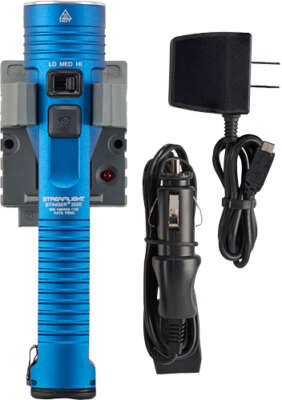 STREAMLIGHT STINGER 2020 LED - W/120V AC/12V DC CHARGER BLUE
