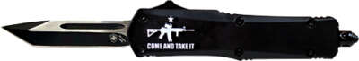 Templar Knife Small Otf Come - And Take It AR 2.75" BLK Tanto