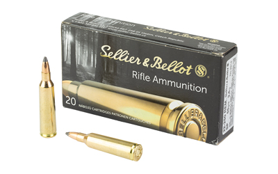 S&B 22-250 55GR SP 20/500