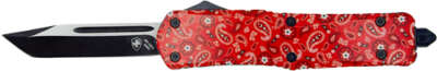 Templar Knife Small Otf Red - Bandana 2.75" Black Tanto