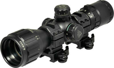 Utg Bugbuster 3-9X32 1" Rgb - Mil-Dot W/QD Rings Black