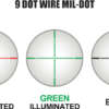 Utg Bugbuster 3-9X32 1" Rgb - Mil-Dot W/QD Rings Black
