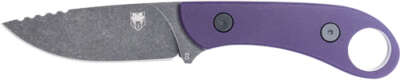 COBRATEC D2 SKINNER 3.75" FULL - TANG PURPLE G10 W/KYDEX SHEATH