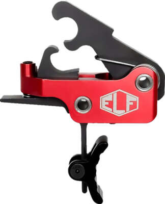 Elftmann Trigger Se AR Pltfrms - Curved 2.75-4Lbs Black