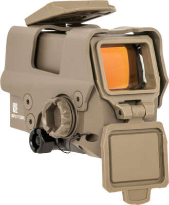 SIG RED DOT ROMEO8T CIRCLE DOT - 1X38 SHROUD CR123A FDE