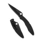 Spyderco Police Ss 4.2" BLK/BLK