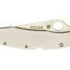 Spyderco Police Stnls Plainedge