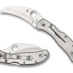 Spyderco Harpy Clipit Ss 2.75" Silv