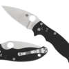 Spyderco Manix 2 Black G10 Plainedge