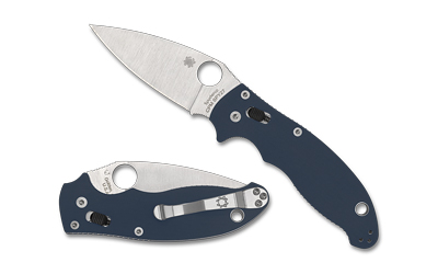 Spyderco Manix2 G-10 3.37" Blue