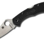 Spyderco Delica4 BLK Ffg Plainedge