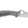 Spyderco Delica4 Ffg Plainedge Grey