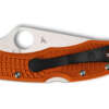 Spyderco Delica 4 2.9" Orange