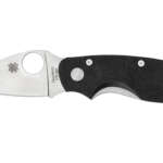 Spyderco Cat Black G-10 Plainedge