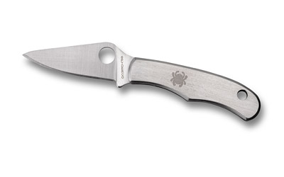 Spyderco Bug Stnls Plain 1.27"