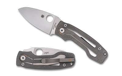 Spyderco Pits 2 Slipit Ti 2.74" GRY