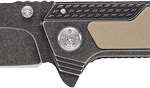 Smith & Wesson S&Amp;W Stonewash Drop Point 3.6" - Blade W/ S&Amp;W Logo In G10 Hndl OEM Part
