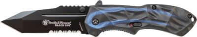 Smith & Wesson S&Amp;W Knife Black Ops 3Rd Gen. - Blue Handle Magic Assist OEM Part