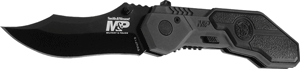 Smith & Wesson S&Amp;W Knife M&Amp;P Spring Assist - 2.9" S/S Blackened Aluminum OEM Part