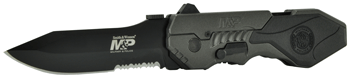 Smith & Wesson S&Amp;W Knife M&Amp;P 2Nd Gen Spring - Assist 3.6" Drop Pnt Serrated OEM Part