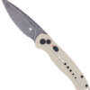 Cobratec Diablo Side Button - Auto 3" D2 FDE/Stnwsh BLK Bld
