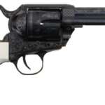TRADITIONS 1873 SA LIB 45LC BL/WHT 4.75"