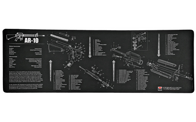 Tekmat Rifle Mat AR-10 BLK