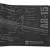Tekmat Cutaway Rifle Mat AR-15 BLK