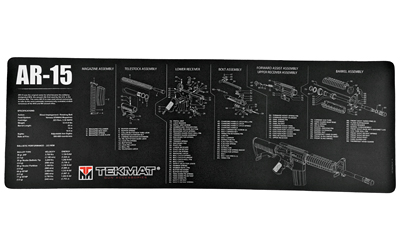Tekmat Rifle Mat AR-15 BLK