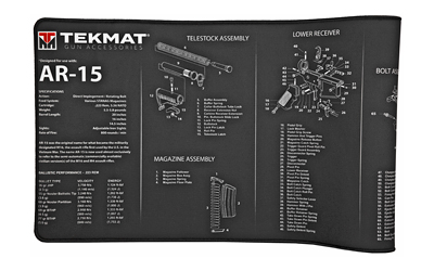 Tekmat Ultra Rifle Mat AR-15 BLK