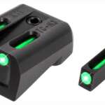 TRUGLO SIGHT SET KIMBER PISTOL - TRITIUM/FIBER OPTIC GREEN