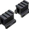 TRUGLO 2-PIECE PICATINNY RISER - MOUNT 1" RISE 1.36" LENGTH