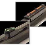 TRUGLO SIGHT SET GOBBLE-DOT - SNAP ON FOR 3/8" RIB RED/GRN