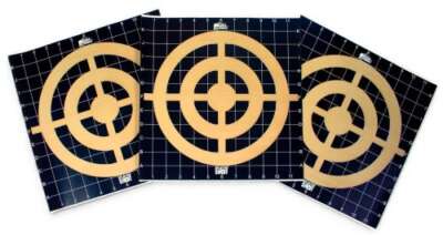Splatter Shot Target Thermal - Sight-In 12" Peel/Stick 3Ea