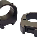 TALLEY RINGS 1" HIGH MODERN - SPORTING RIFLE BLACK