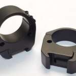 TALLEY RINGS 35MM HIGH MODERN - SPORTING RIFLE BLACK