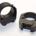 TALLEY RINGS 36MM LOW MODERN - SPORTING RIFLE BLACK
