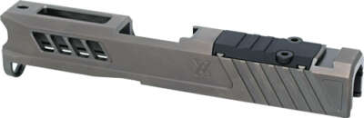 TRUE PRECISION SLIDE W/RMS CUT - & PLATE STEALTH GREY FOR G43