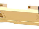 TRUE PRECISION RUGER RXM SLIDE - W/RMR CUT GOLD TIN