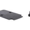 TRIJICON RCR MNT PLATE ZEV/AOS BLK