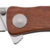 SOG KNIFE TWITCH II - SATIN POLISH WOOD HANDLE