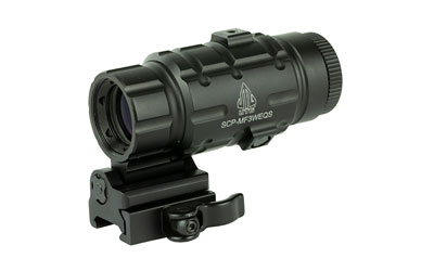 Utg 3X Magnifier W/Fts QD Mnt