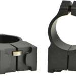 Warne Rings 1" Ruger High - No.1/Mini14/Blackhawk Matte