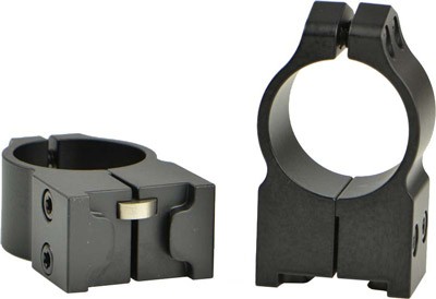 Warne Rings 1" Ruger High - No.1/Mini14/Blackhawk Matte